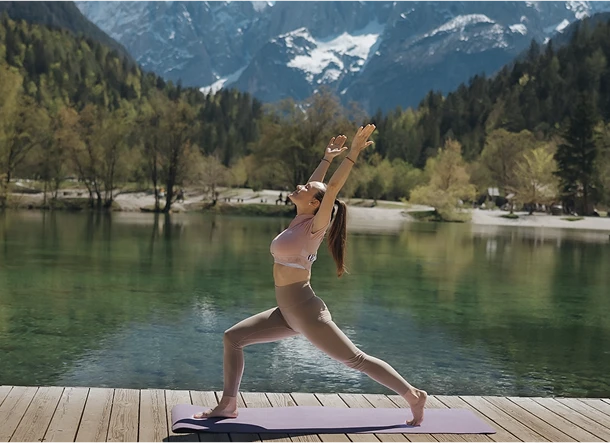 Morning yoga