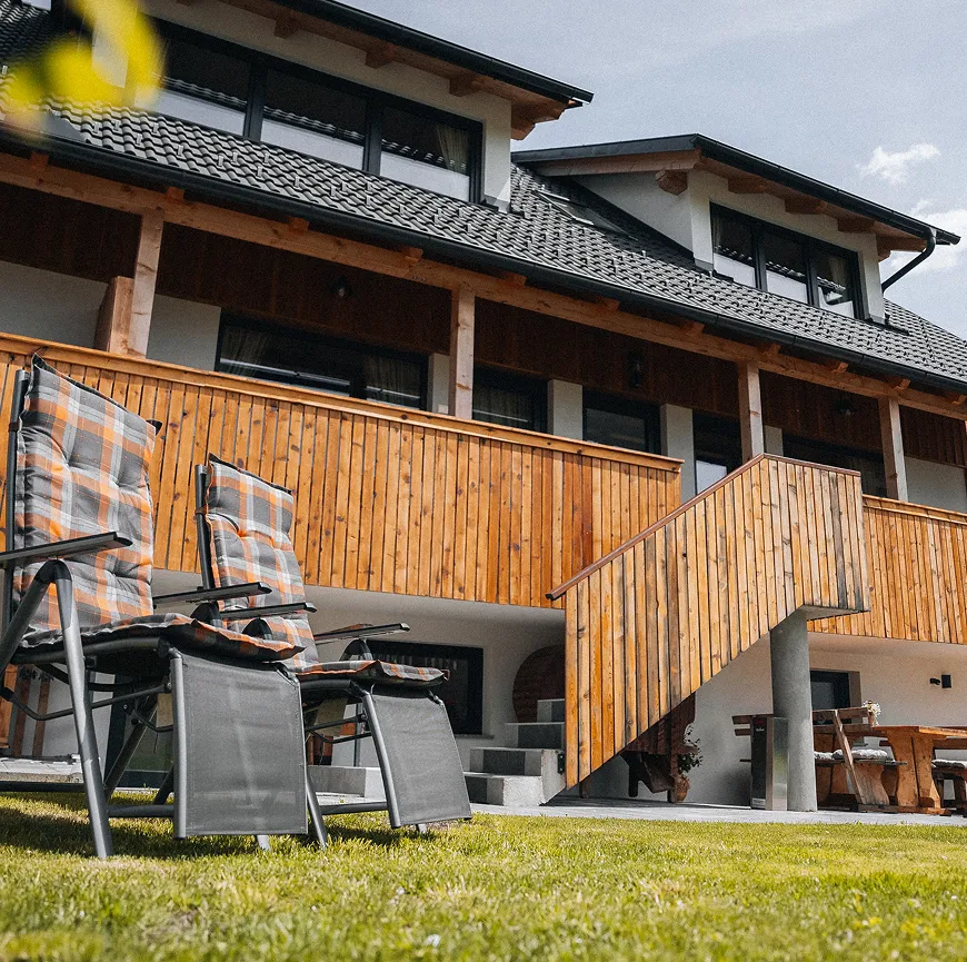 Terasa pri Podlipnik Apartments poleti
