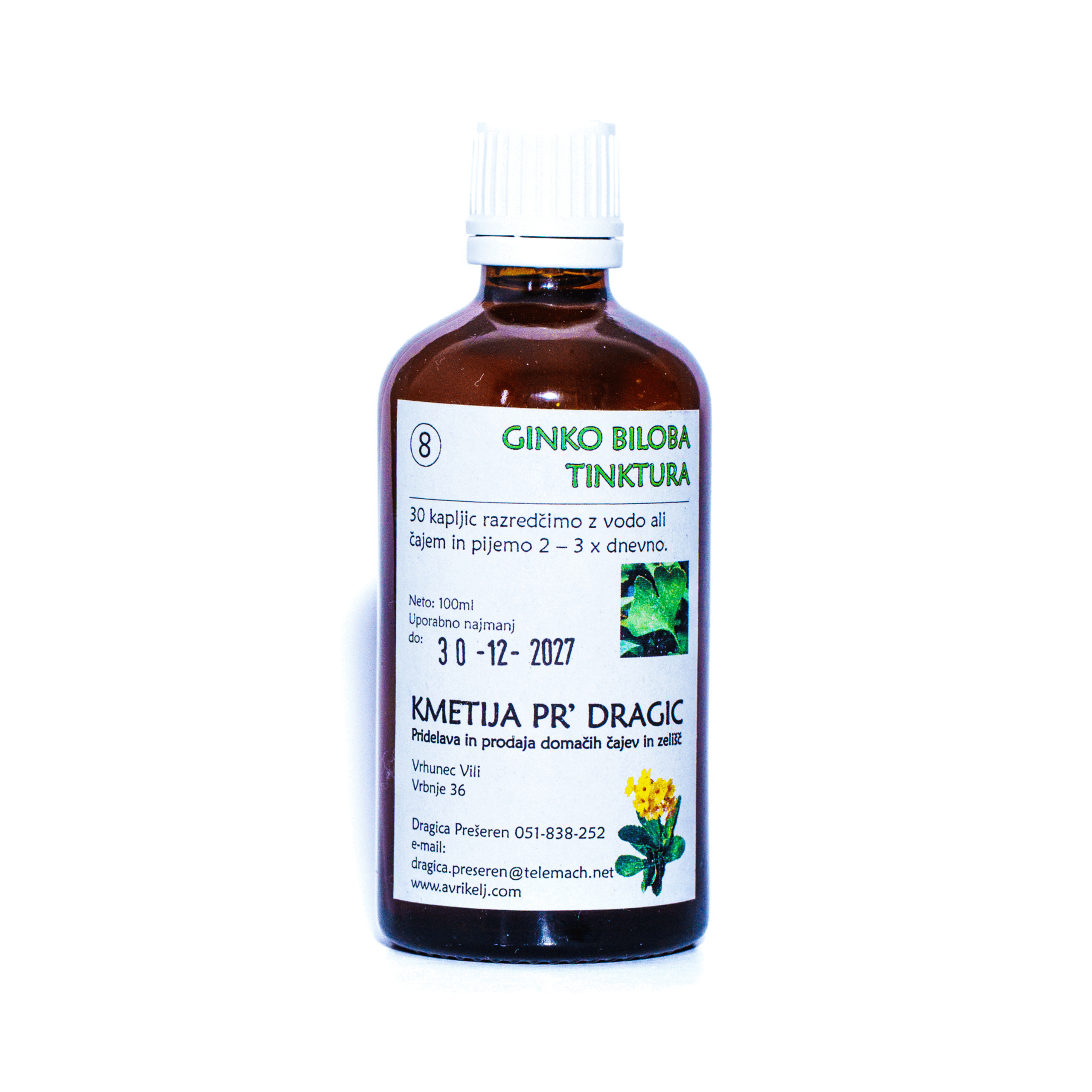 Tinktura Ginka bilobe