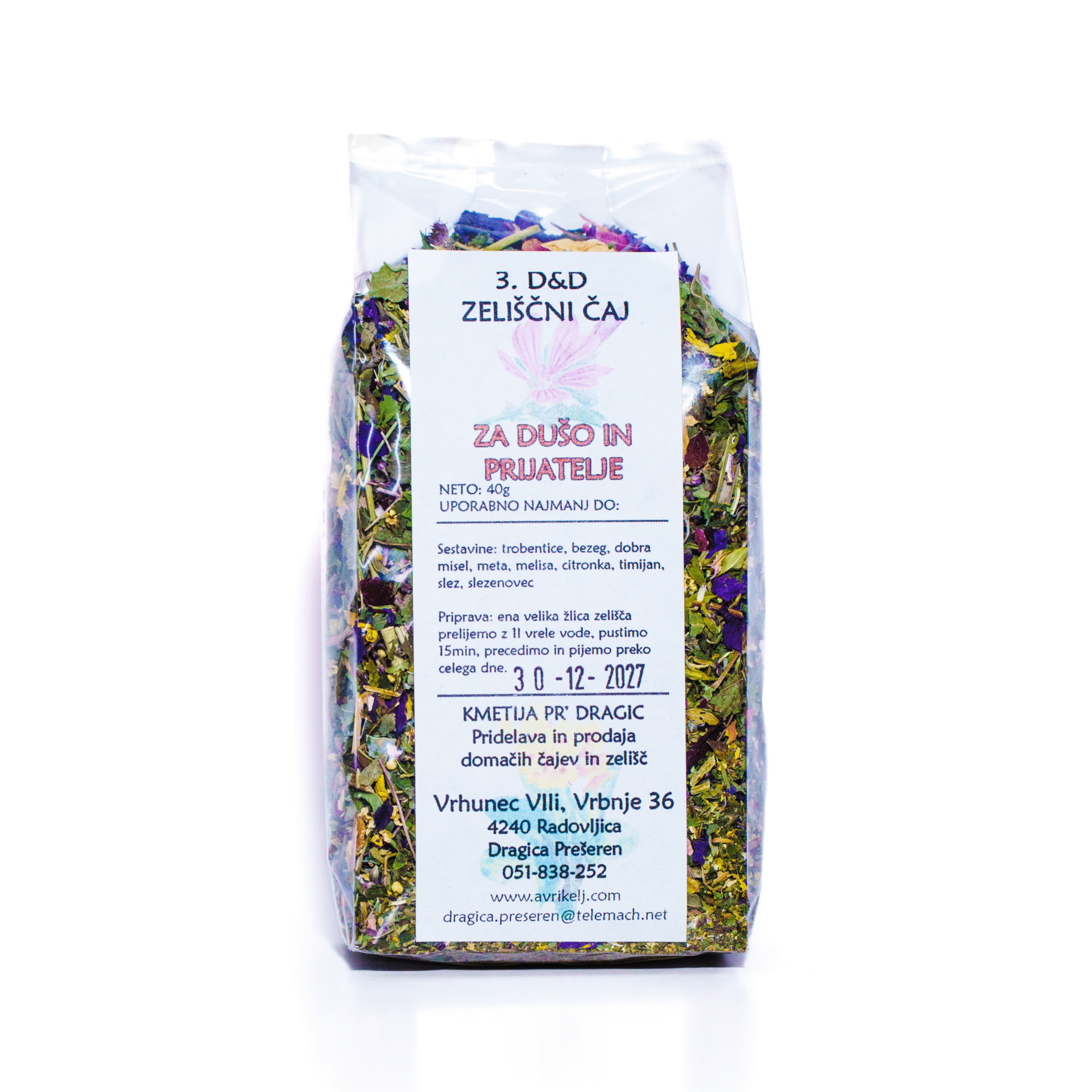 D&D Čaj za dušo in prijatelje